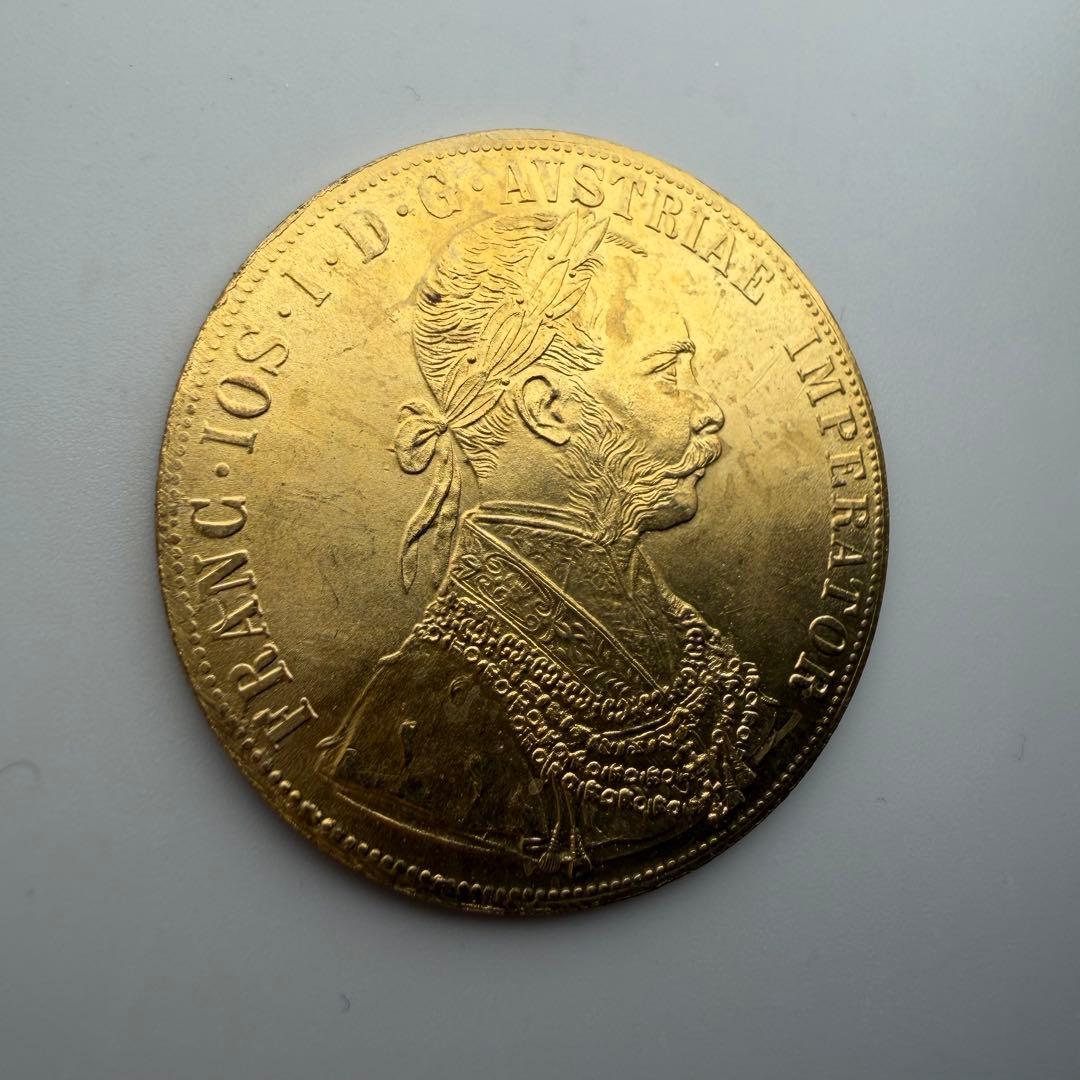 古銭　1882オーストリア帝国　フランツ・ヨーゼフ1世