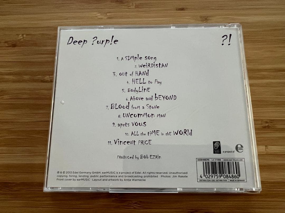 ディープ・パープル その後のレアアルバムCD 7枚