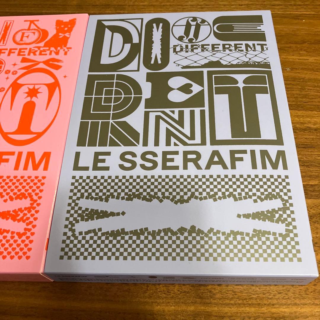 LE SSERAFIM DIFFERENT アルバム セット