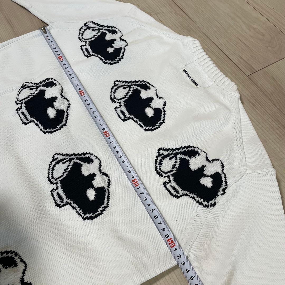 【美品】PEARLY GATES×PEANUTSコラボ セーター スヌーピー