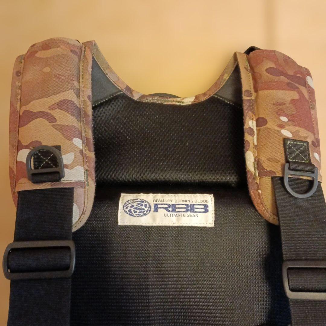 RBB 迷彩 フィッシングベスト