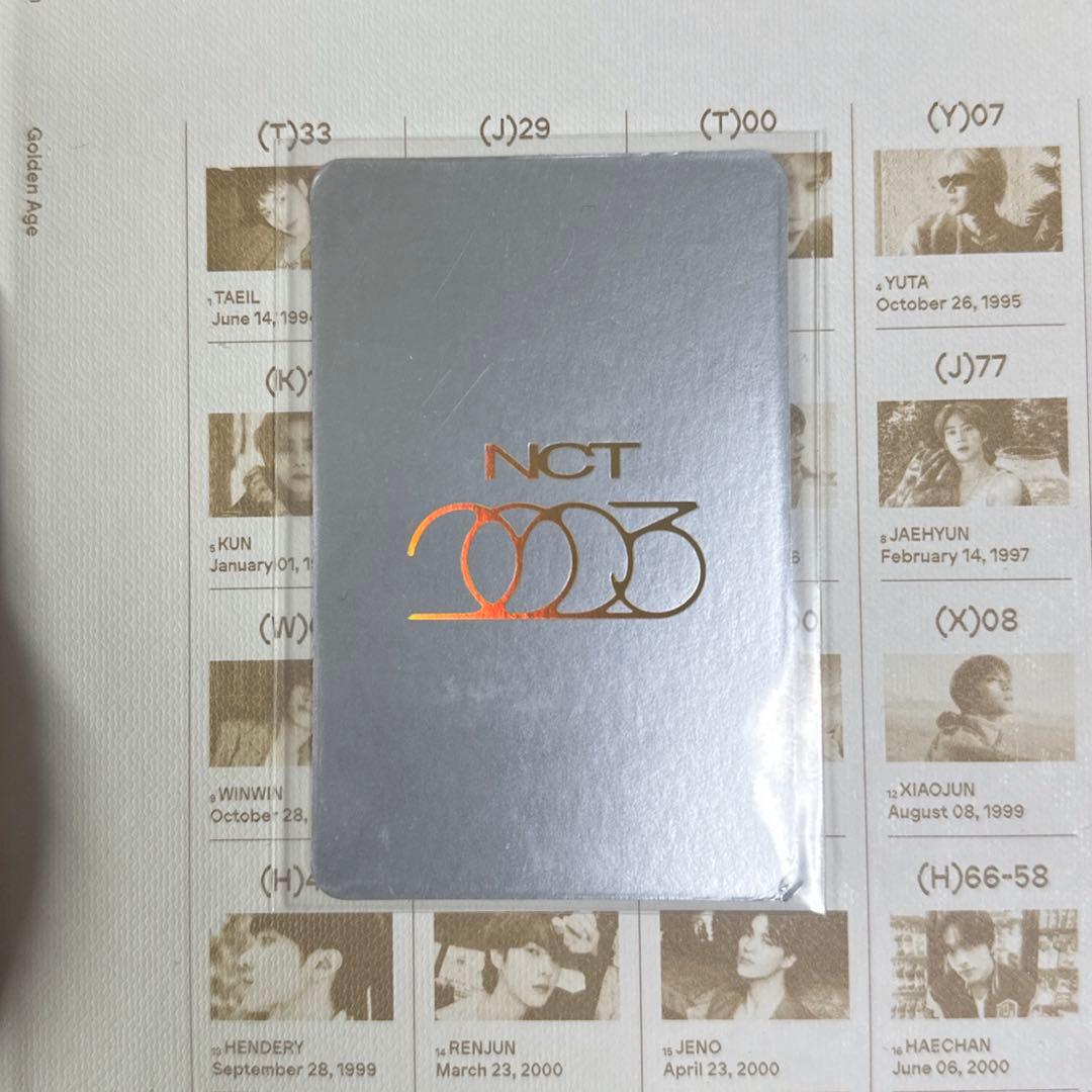 NCT golden age スペシャル イヤーブック トレカ マーク