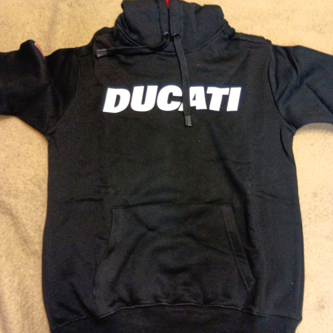 XS/S/XL DUCATI 黒パーカー