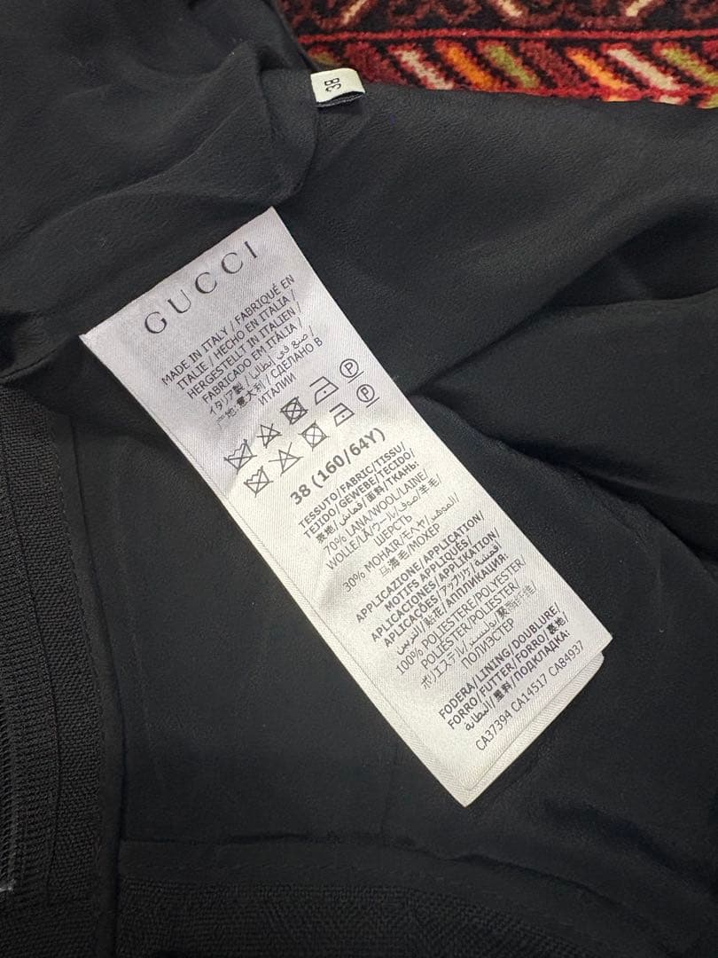 GUCCI フレアスラックスパンツ 38