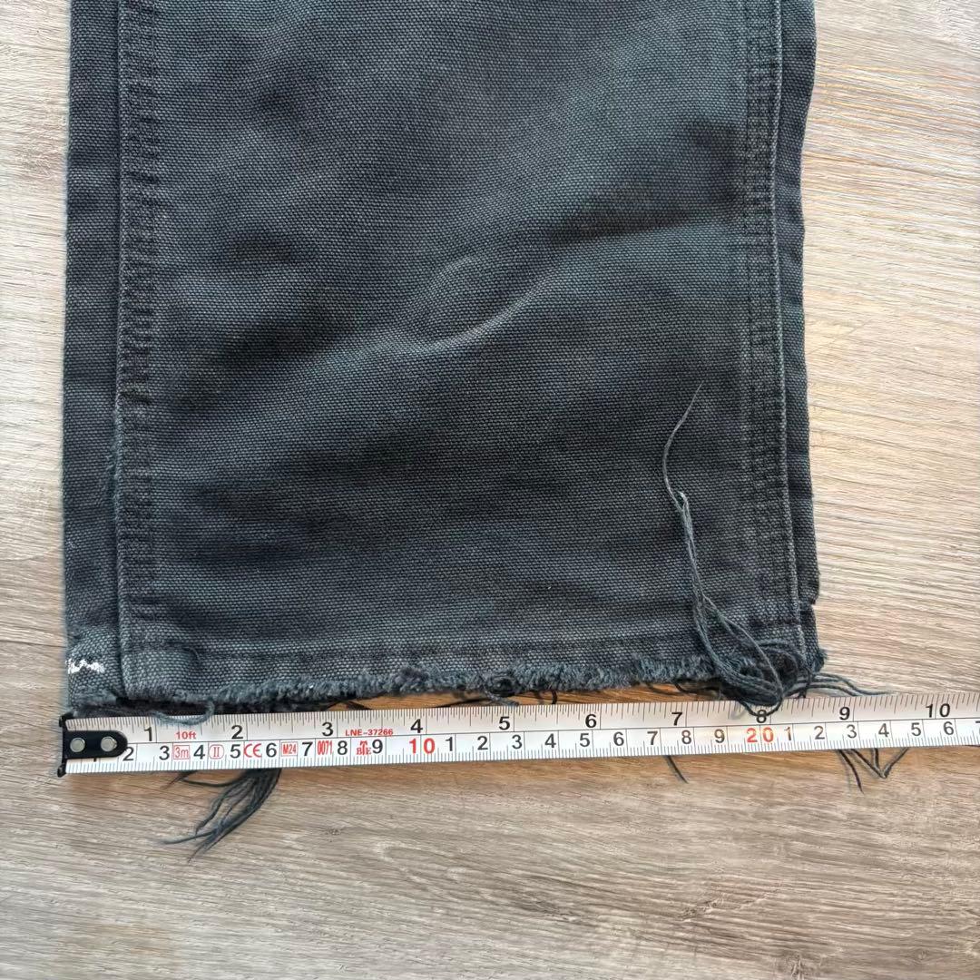 Carhartt USA ダブルニーB01ブラックペイント#530