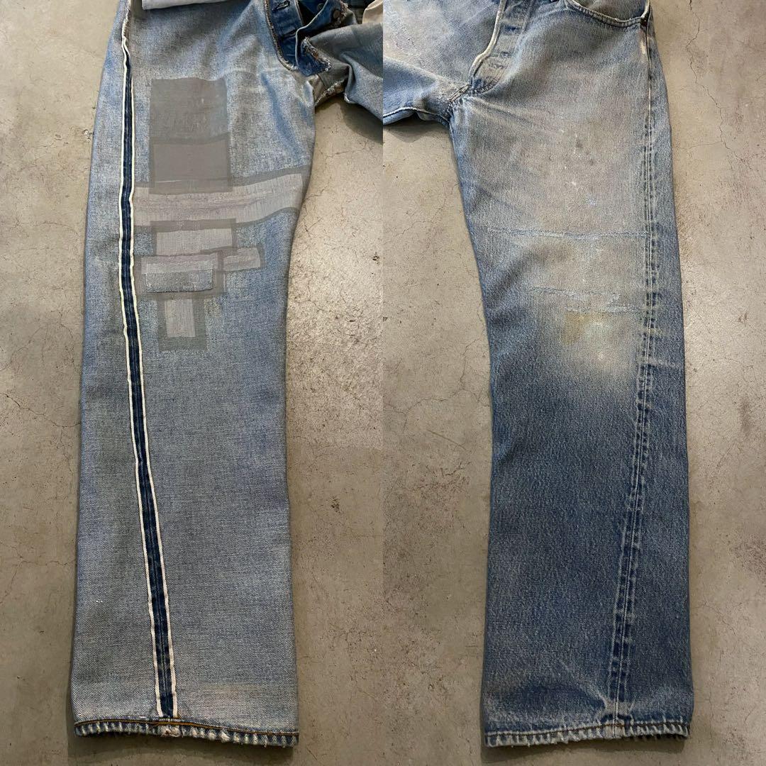 O♦︎80s リーバイス 501 赤耳 82年製 ボタン裏524 80年代 W36