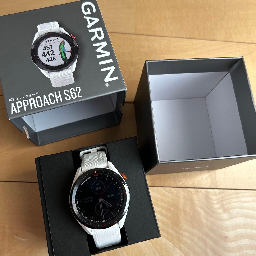 ガーミン アプローチ S62 ホワイトGARMIN APPROACH S62