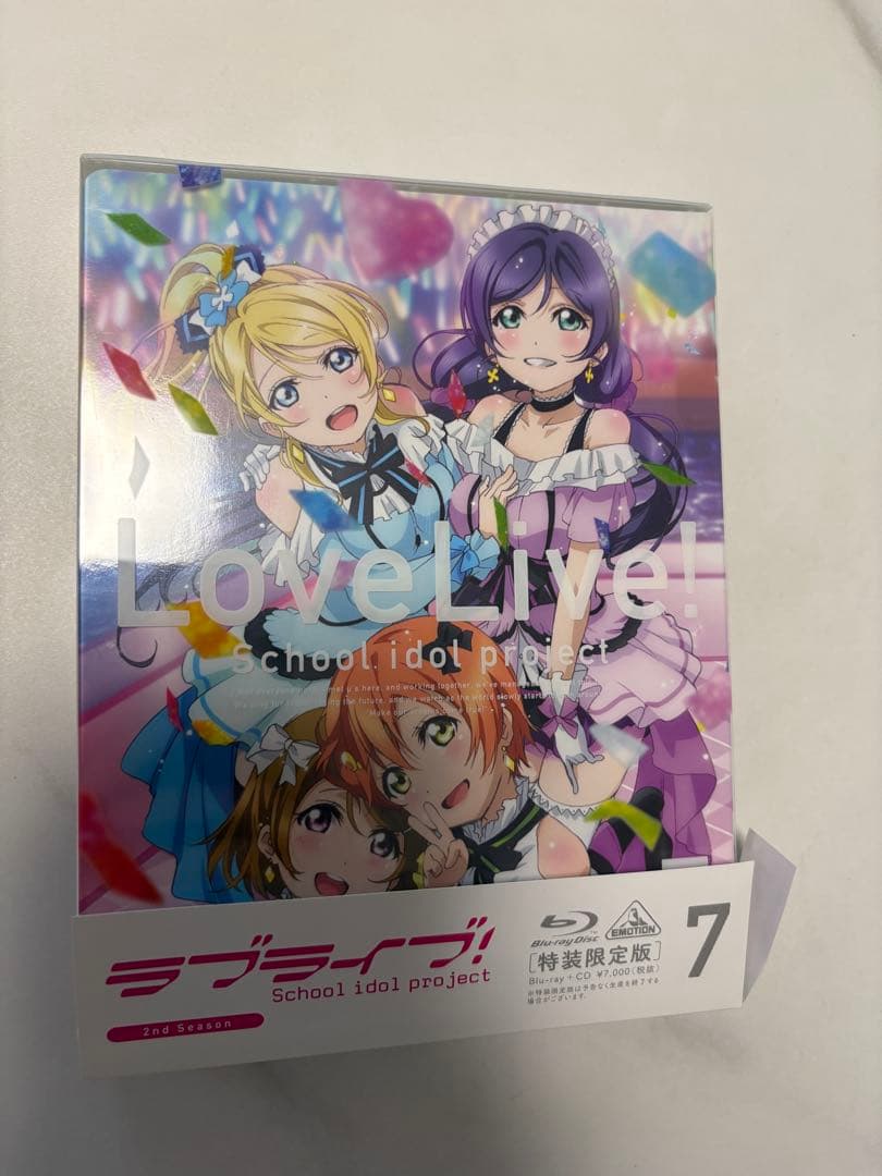 【美品】ラブライブ μ's ライブ BD アニメ特装版　計7本セット