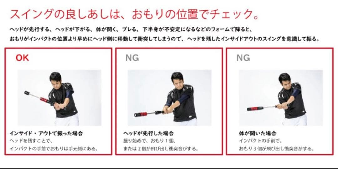 UCHIDA トリプルスリー TR3-85R 野球用 トレーニングバット