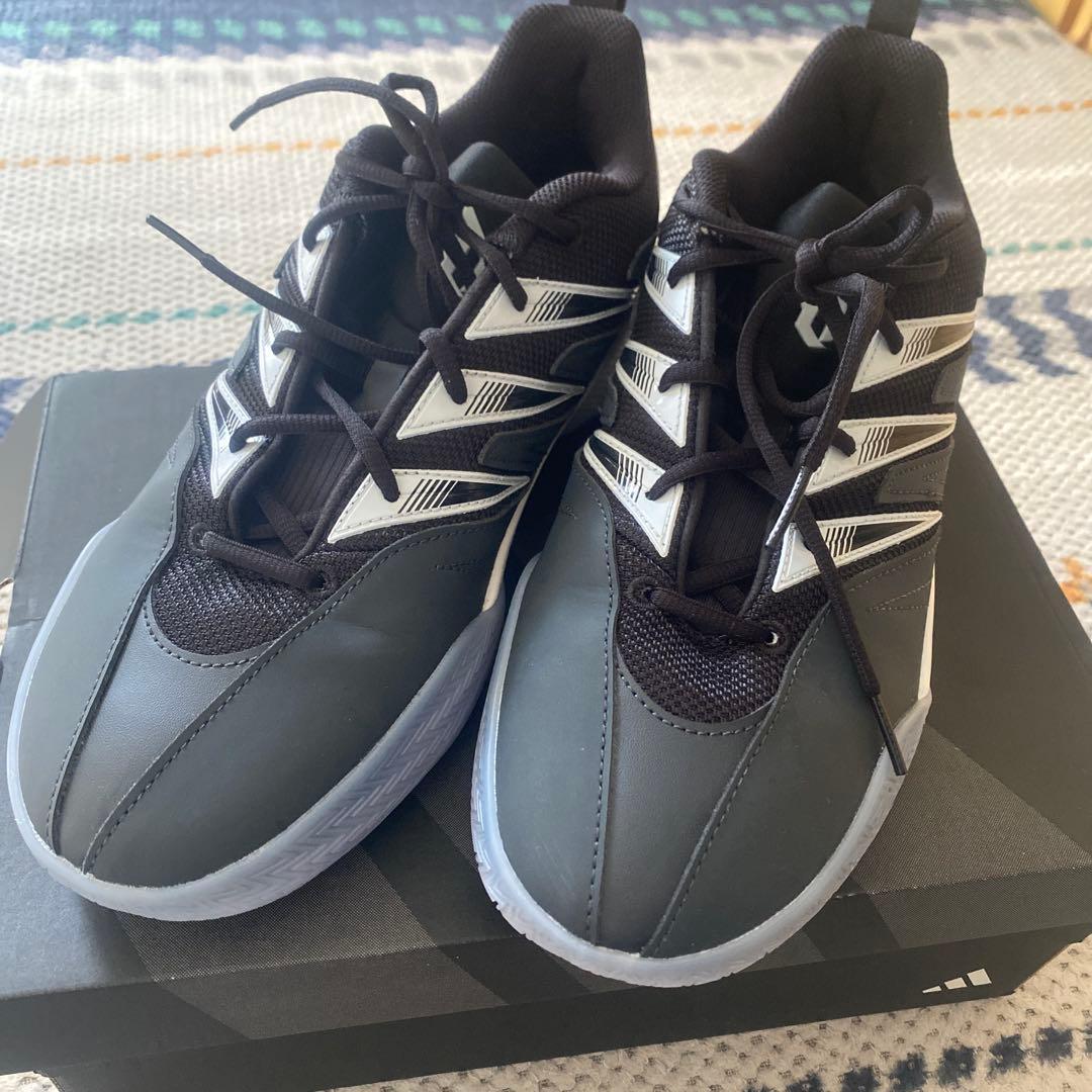 adidas バスケットボールシューズ 28.5cm 黒