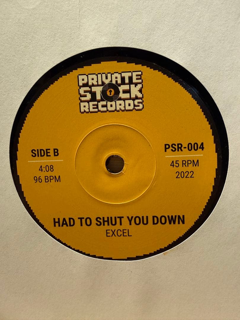 洋楽 Cutso Fallen Love Jane Child Edit 7inch