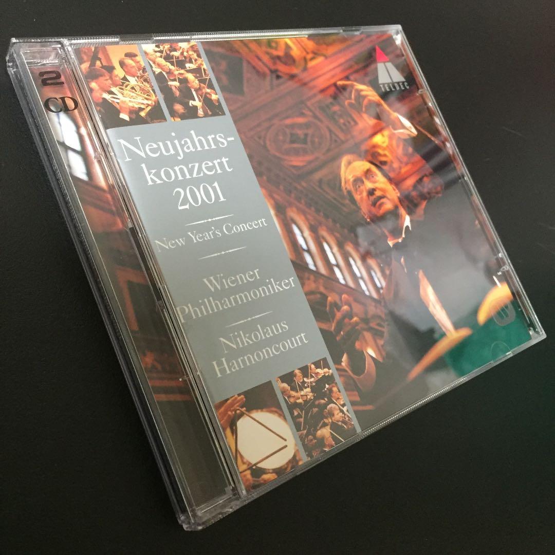 【売約済】アーノンクール／ニューイヤー・コンサート 2001  2CD