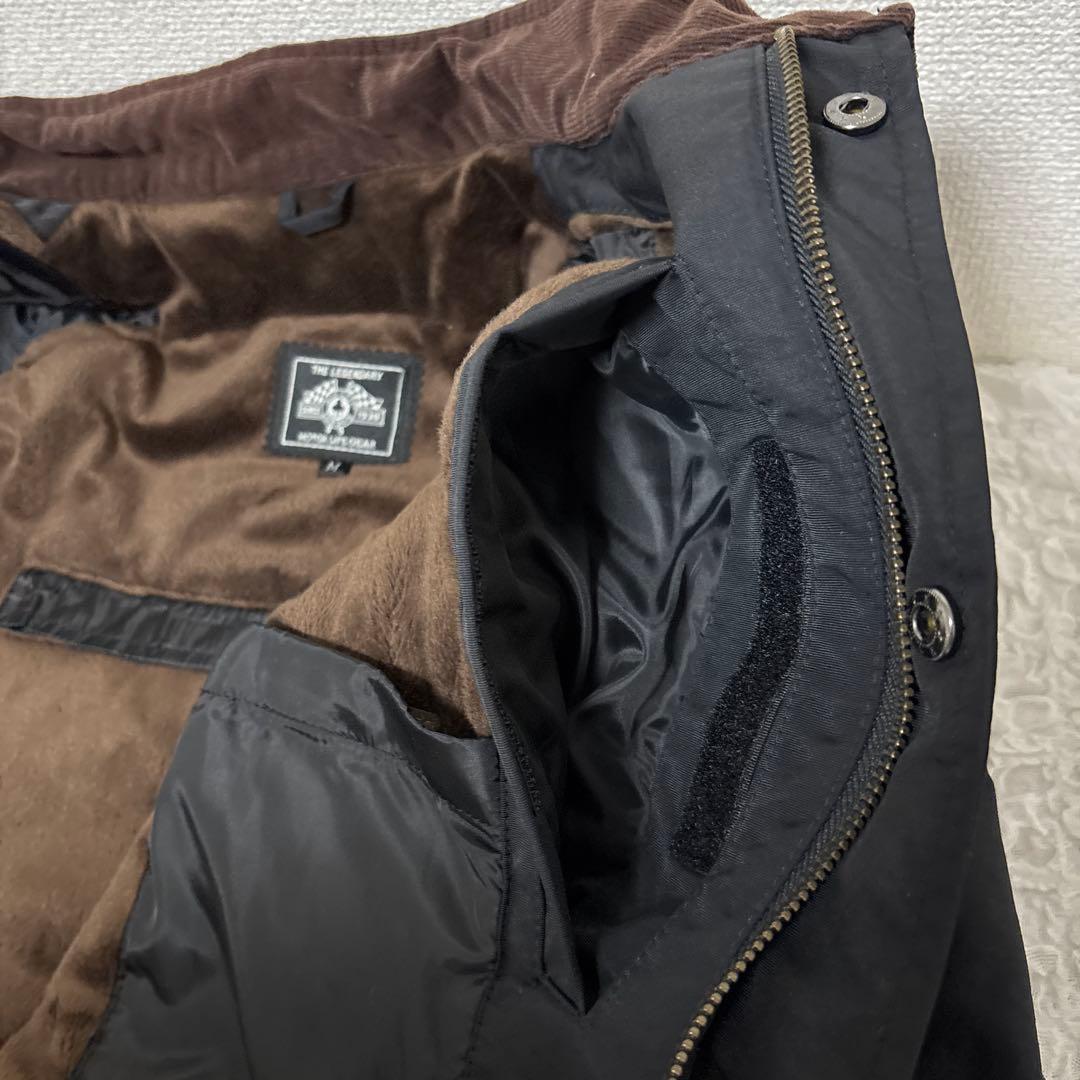 ACE CAFE LONDON ナイロンフーディーショートコート アウター