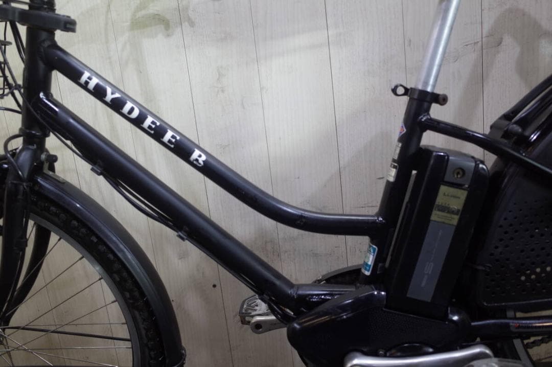 ブリヂストンハイディビー HY6L61 26型リチウム6.6AH 黒