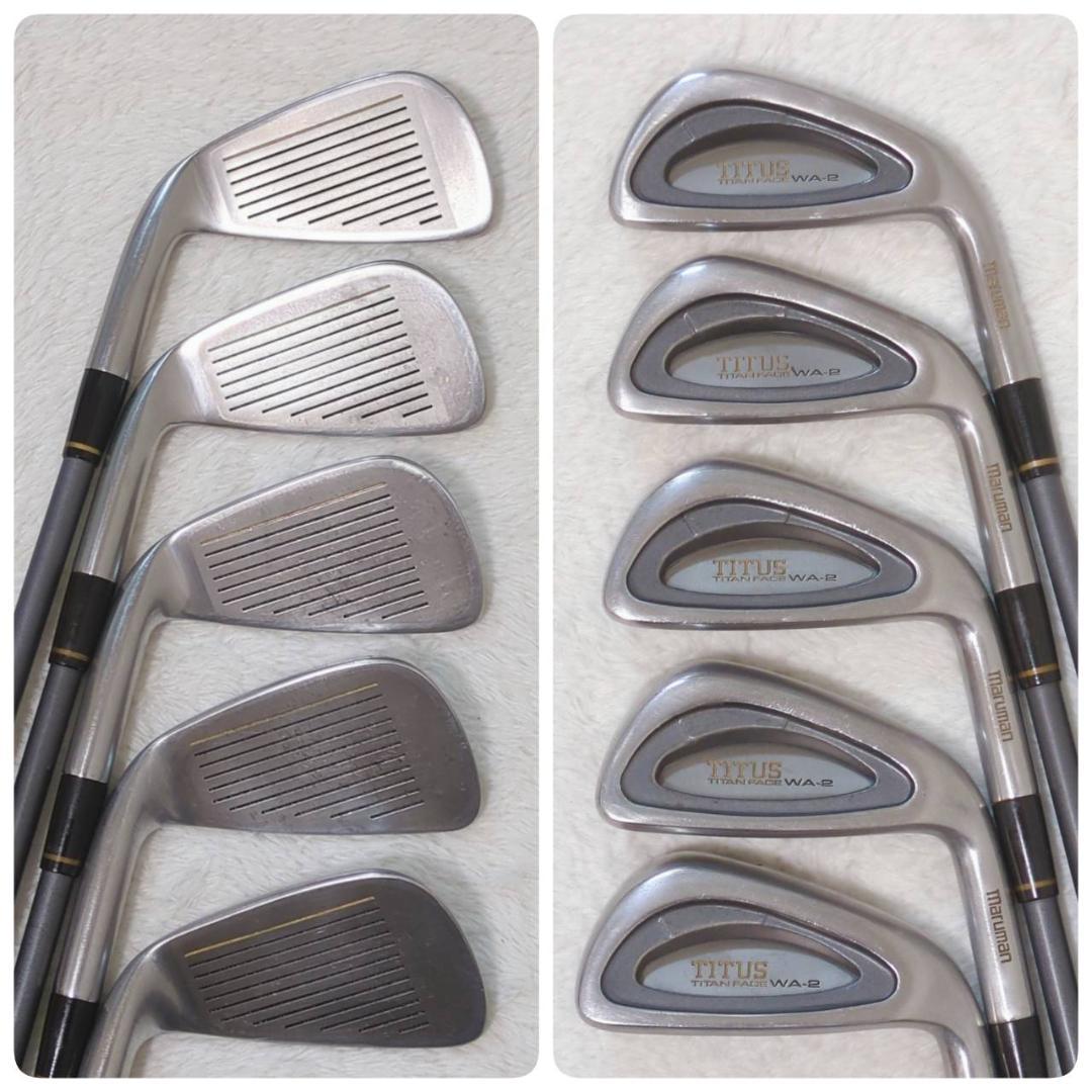 アクセル　マルマン　他 まとめ メンズ ゴルフクラブセット 18本フルセット