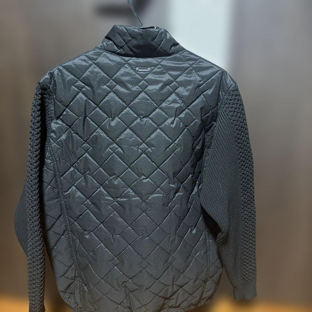 St ANDREWS ブラックジャケット キルティング