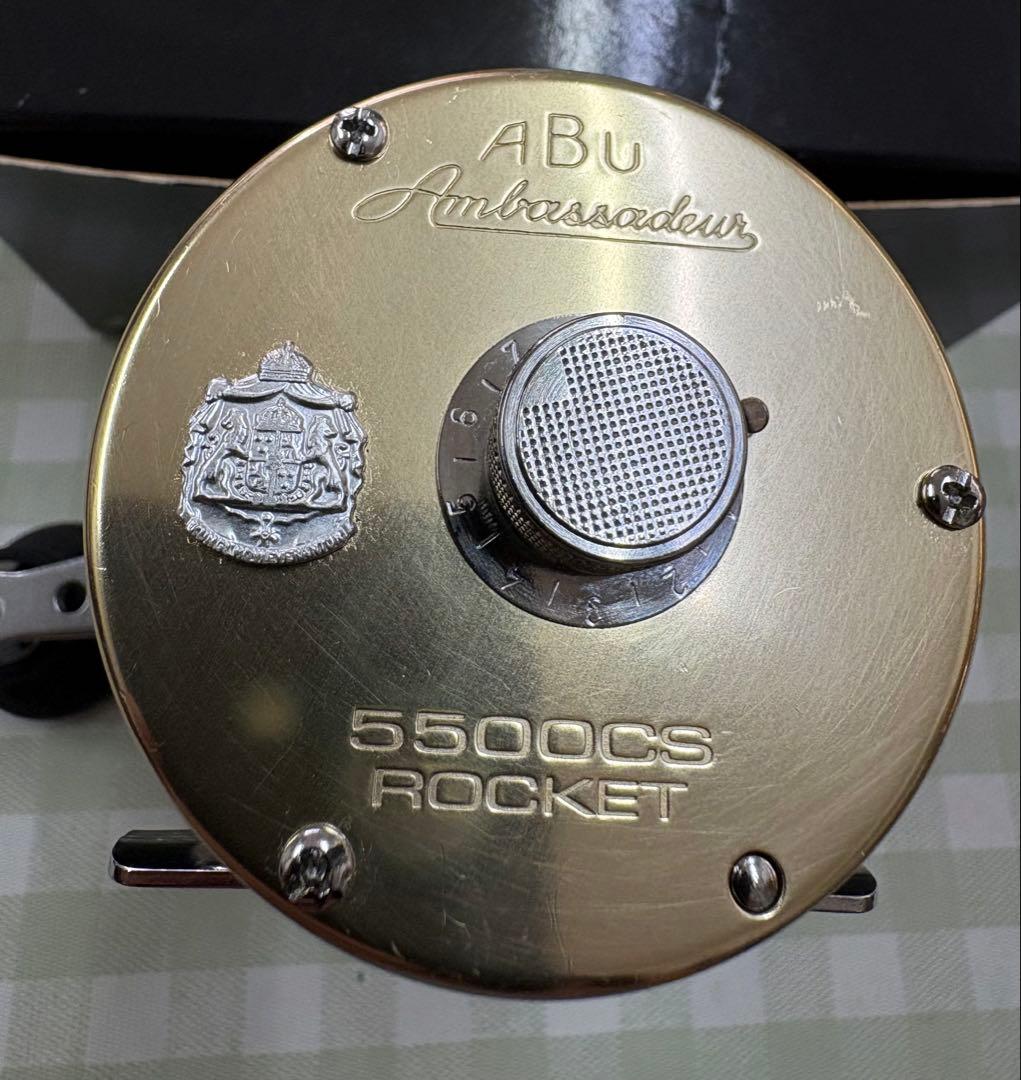 アブガルシア アンバサダー 5500CS ロケット シャンパン Abu