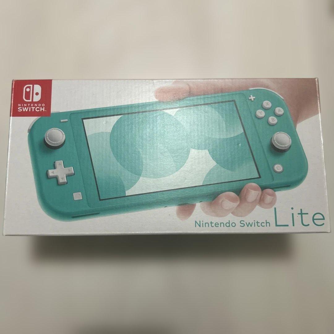 Nintendo Switch lite　ターコイズ美品　あつ森セット