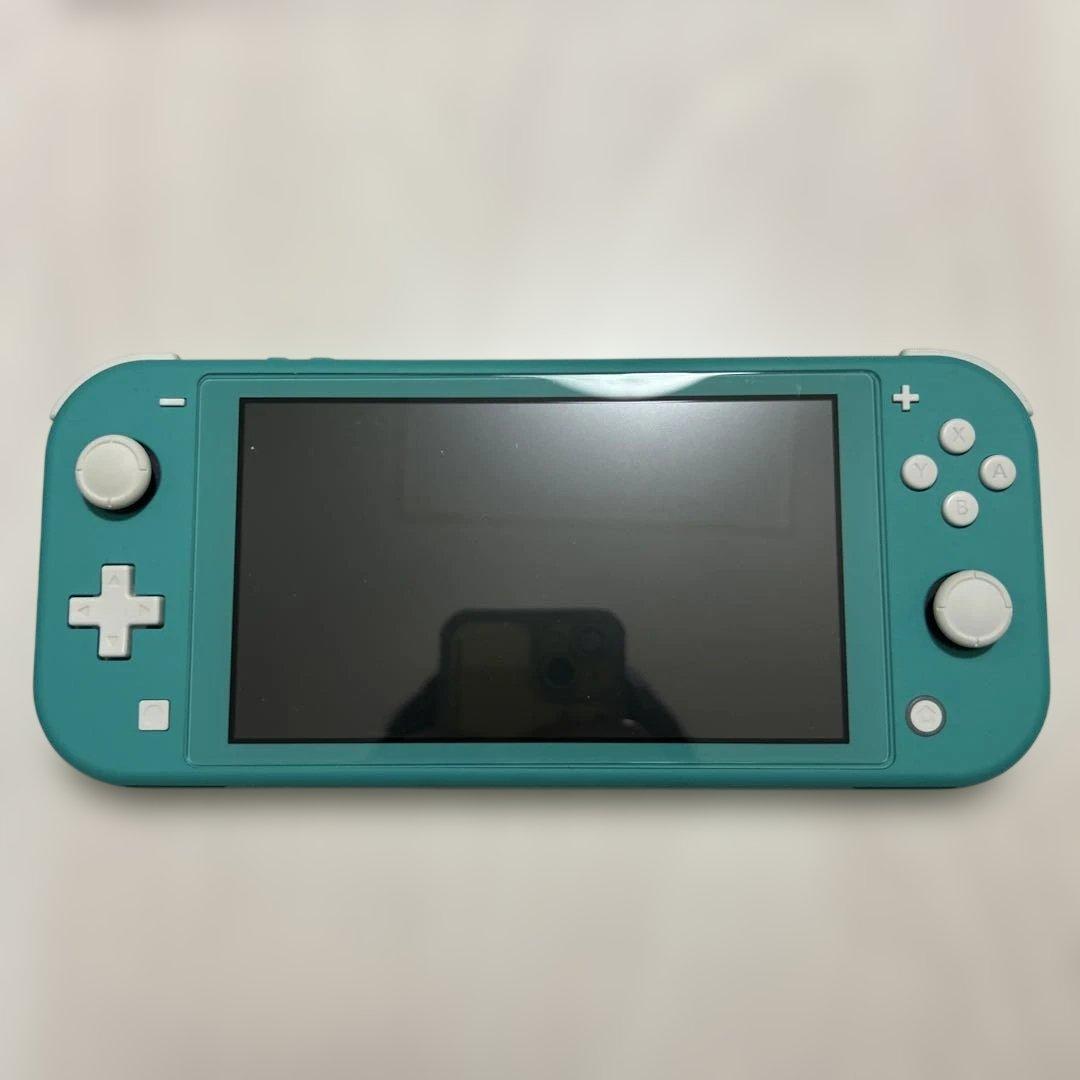 Nintendo Switch lite　ターコイズ美品　あつ森セット