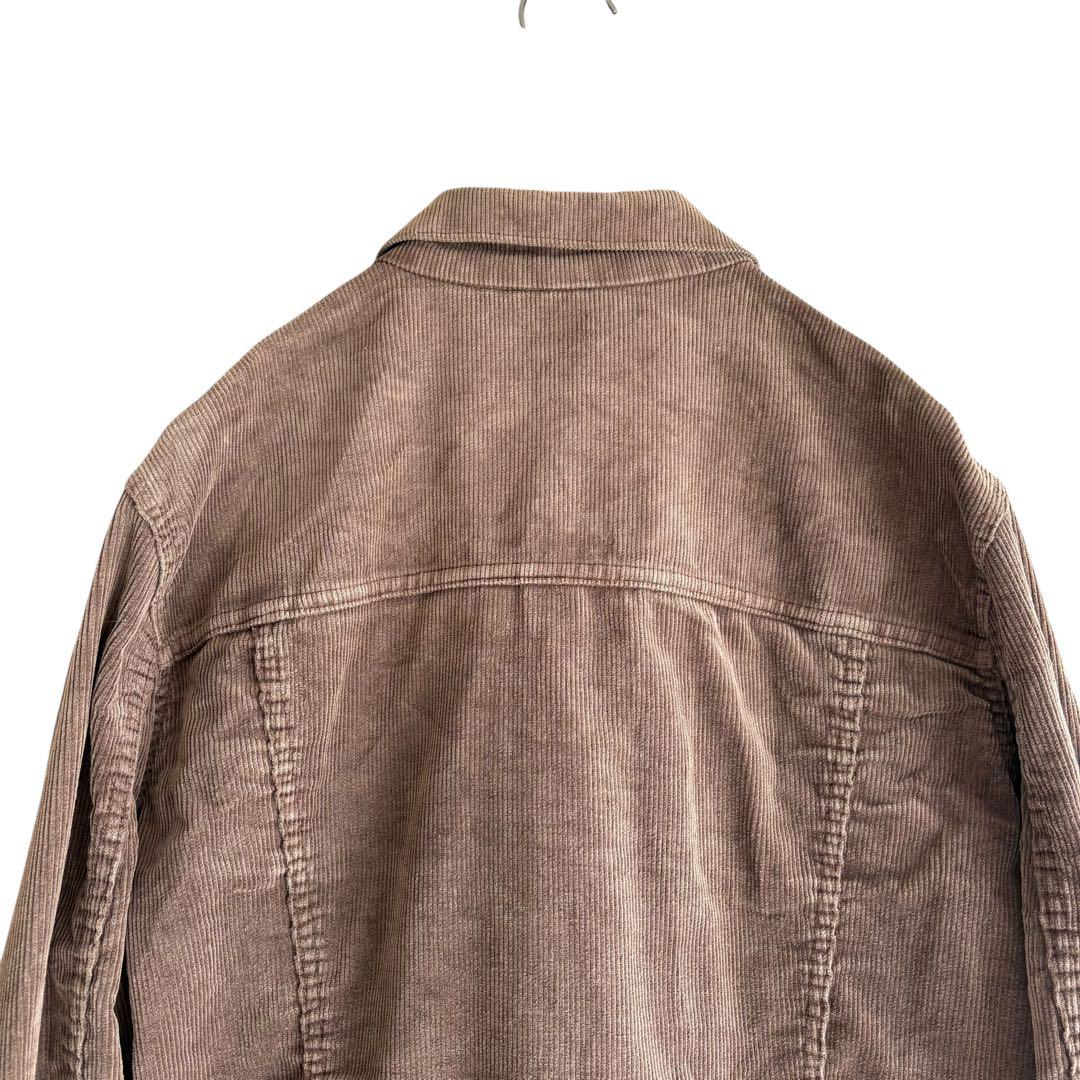 70sフランス製Levi’sコーデュロイジャケット白タブ 小文字eブラウン3rd