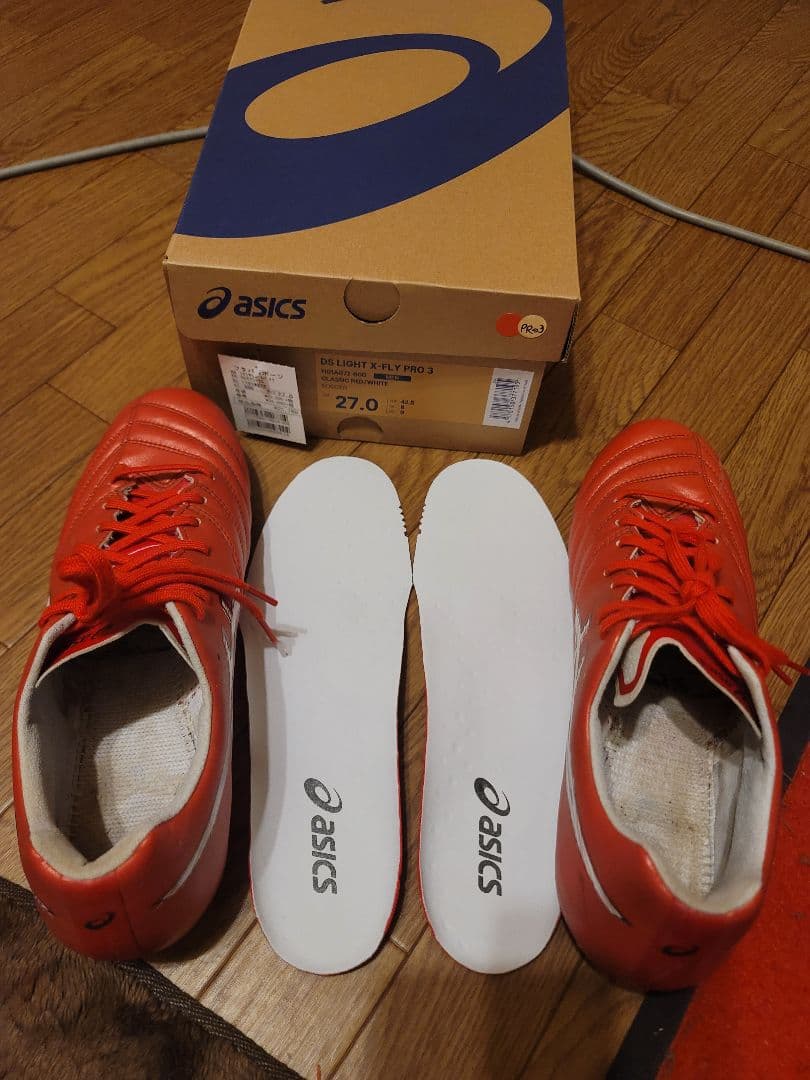 A*U様 ASICS DS LIGHT X-FLY PRO 3 27cm レッド