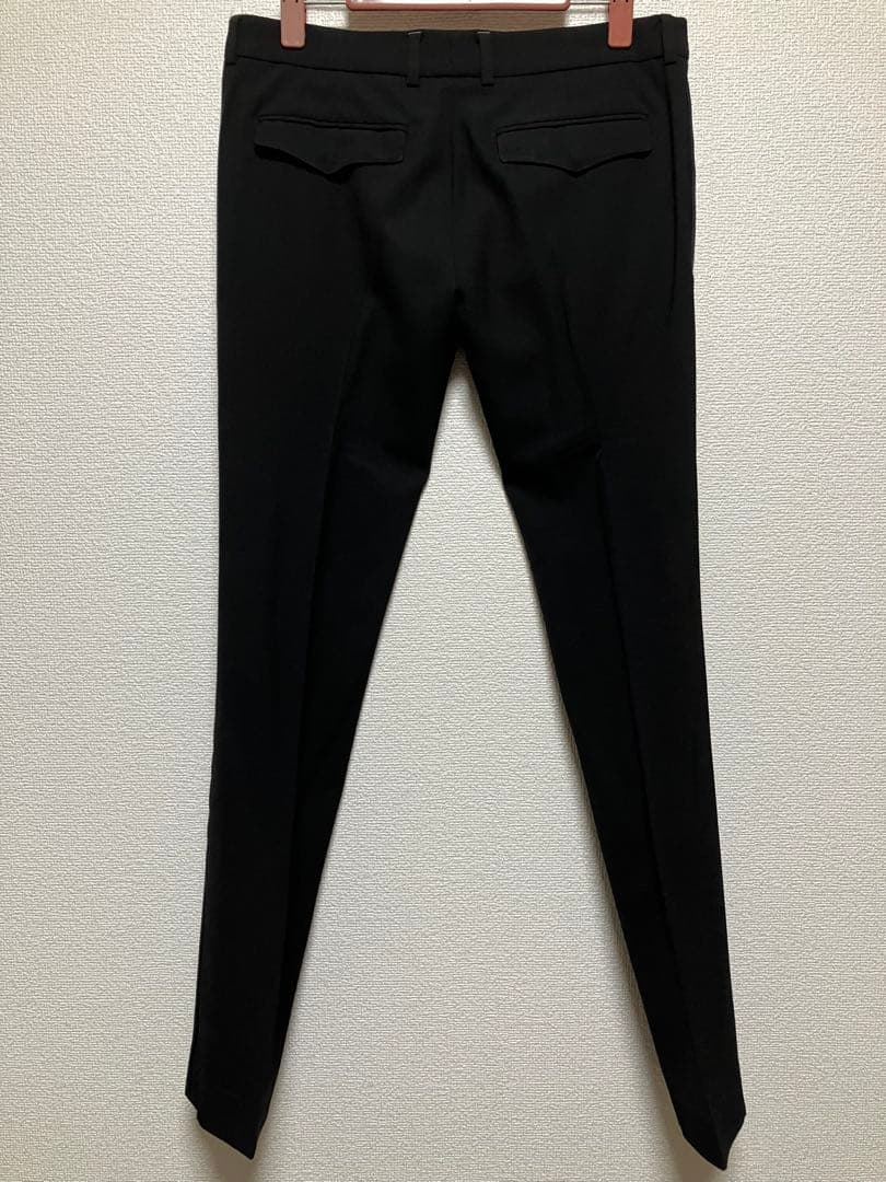00s Dior HOMME ウールパンツ タキシード46 側章 archive