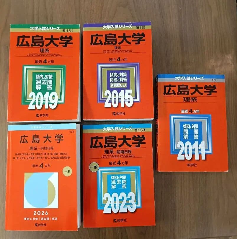 広島大学 理系 赤本 2011-2026