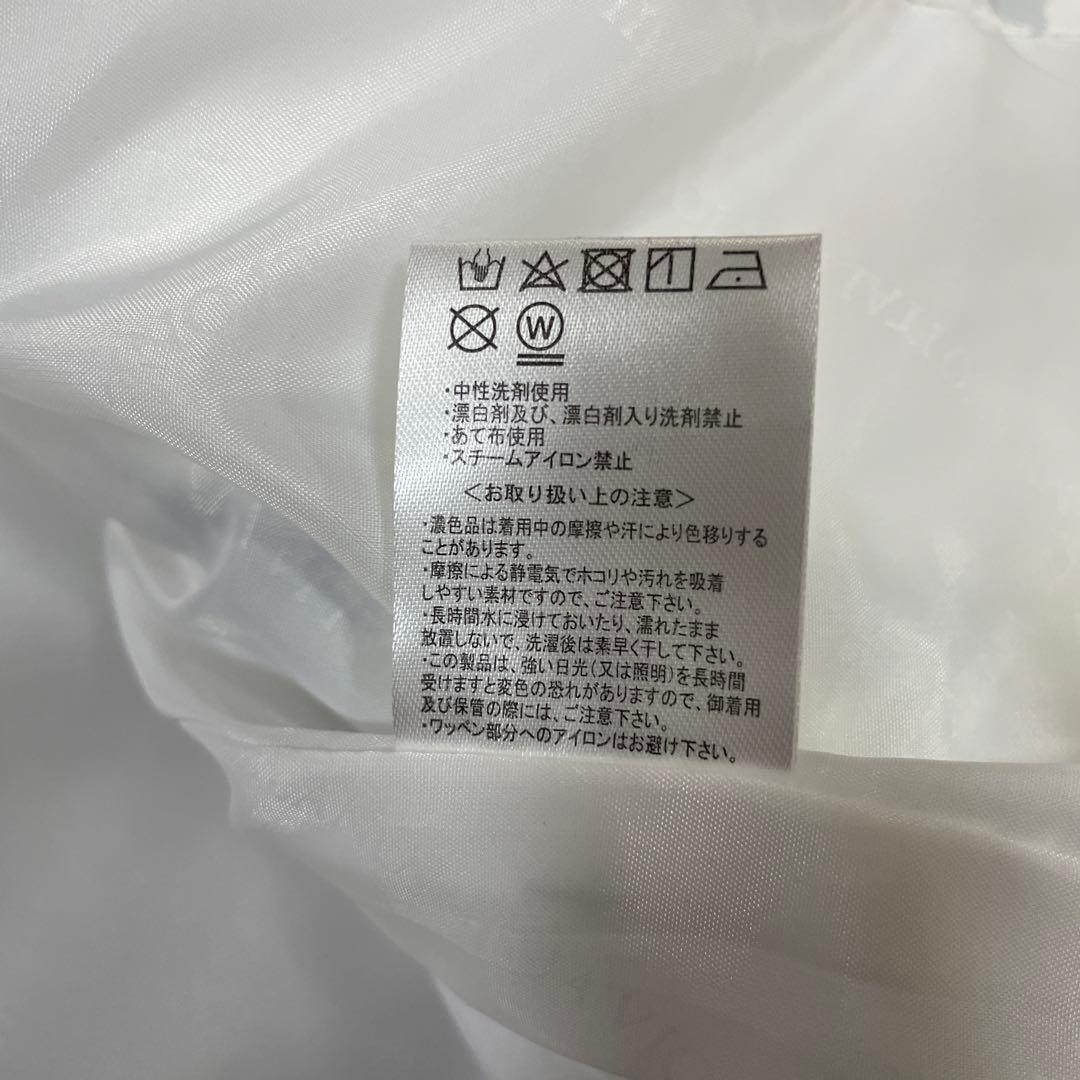 VIOLA rumore ヴィオラ ルモーレ　総柄フルジップ中綿ベスト　M
