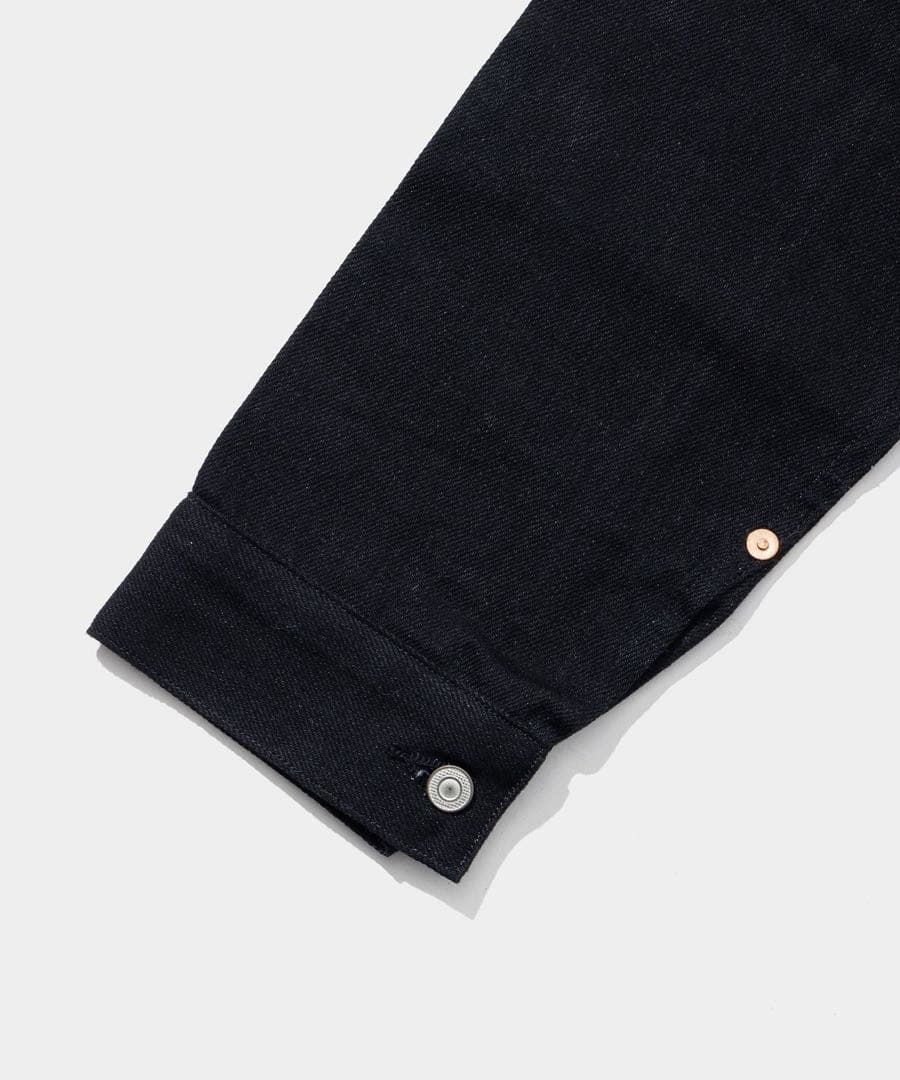 ‘n’ clothing TCBジーンズ別注 デニムジャケット48 BLACK