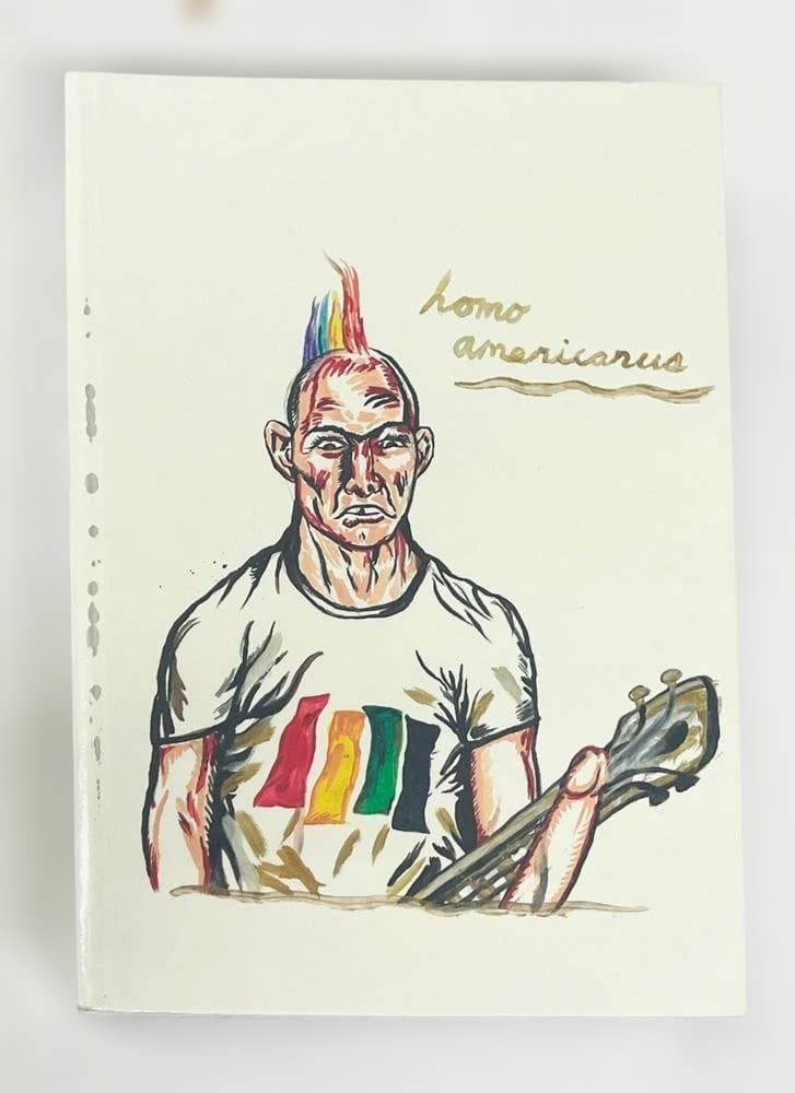 Raymond Pettibon「Homo Americanus」
