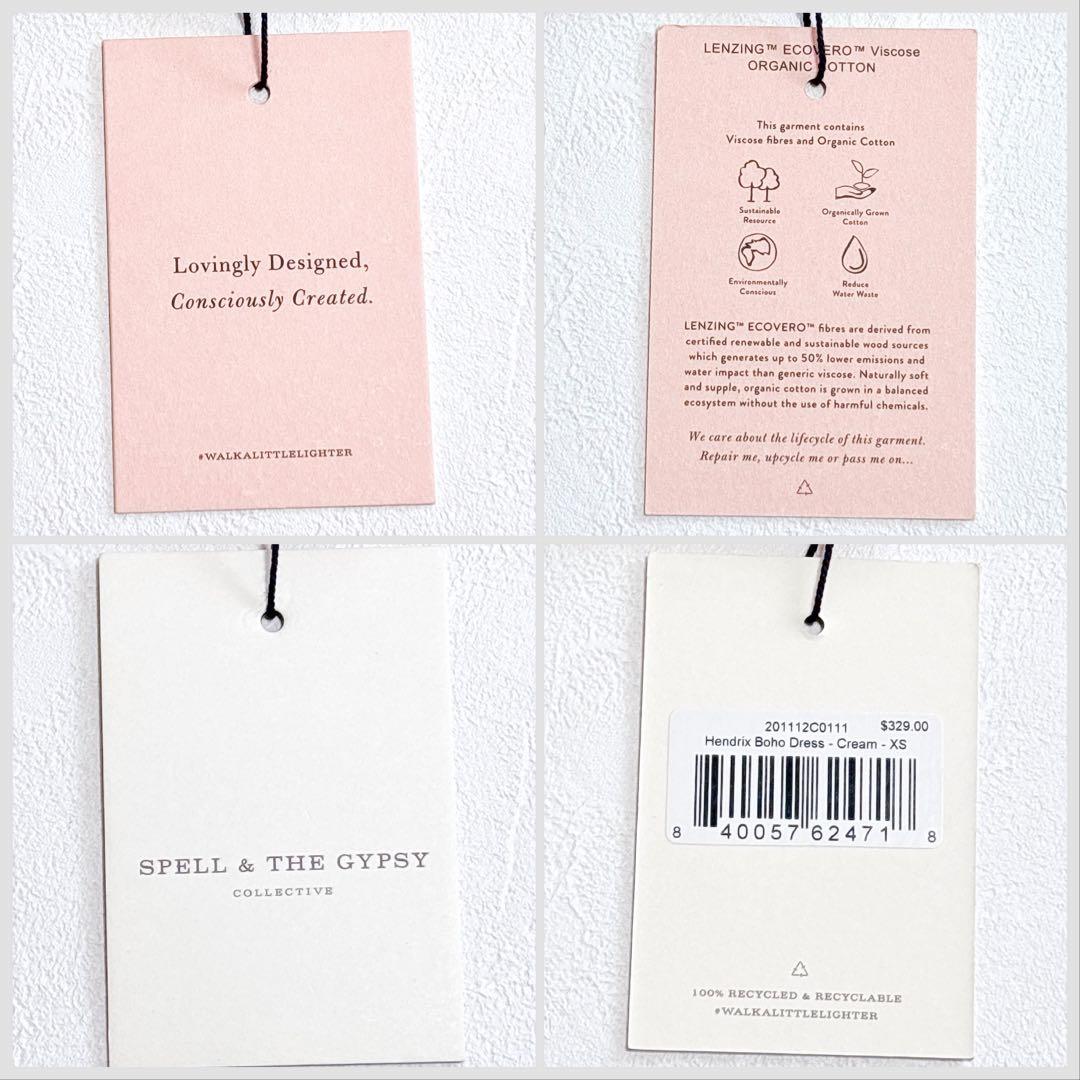 SPELL&THE GYPSY スペルアンドジプシー　花柄ロングワンピース　長袖
