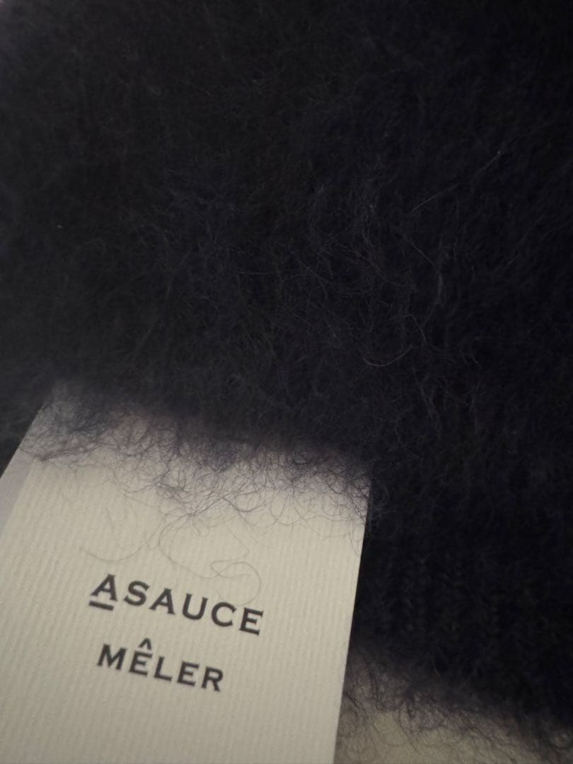 ASAUCE À MÉLER ダークネイビー ニット帽