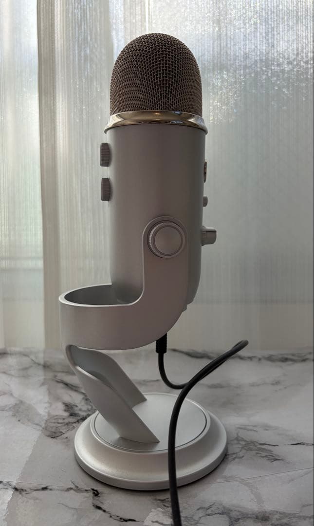 Blue Yeti USB コンデンサーマイク 動作確認済み 本体＋ケーブル