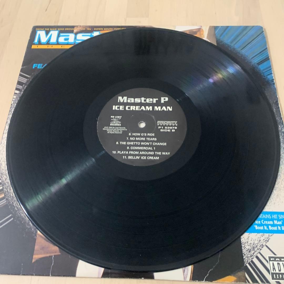 洋楽 Master P Ice Cream Man LP g-rap