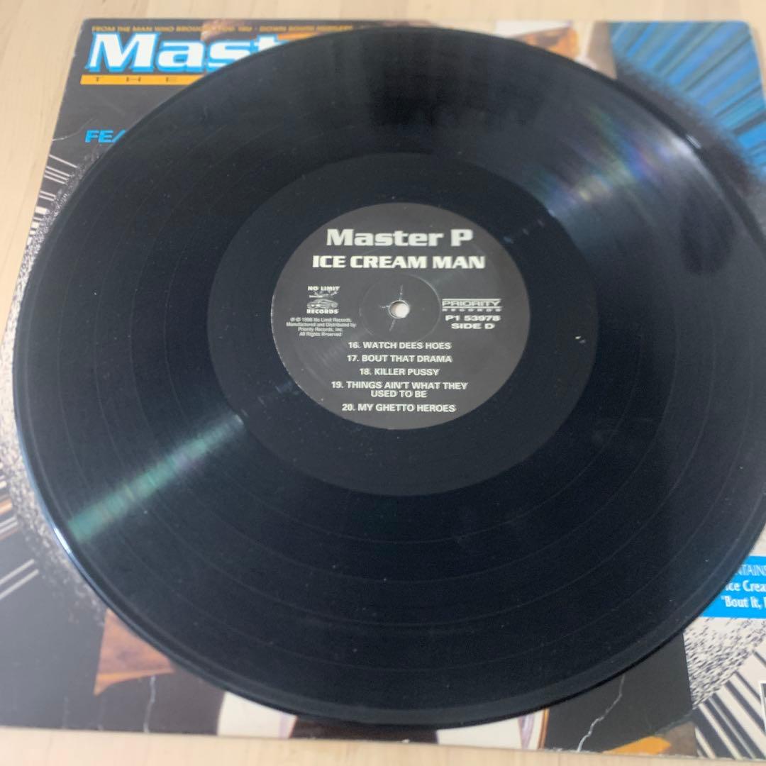 洋楽 Master P Ice Cream Man LP g-rap