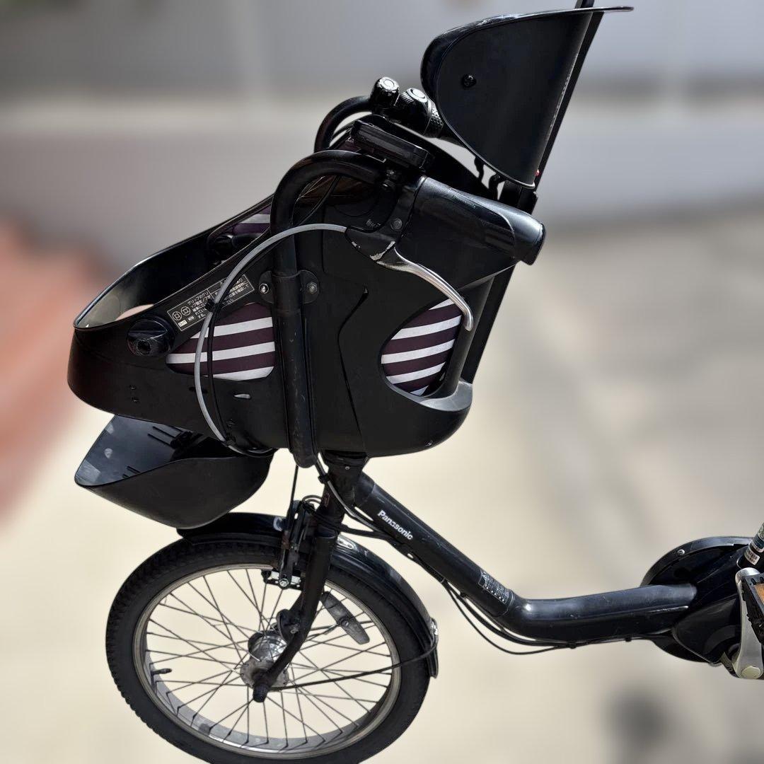 パナソニック 電動自転車 ギュットミニ　前後チャイルドシート付き　12Ah