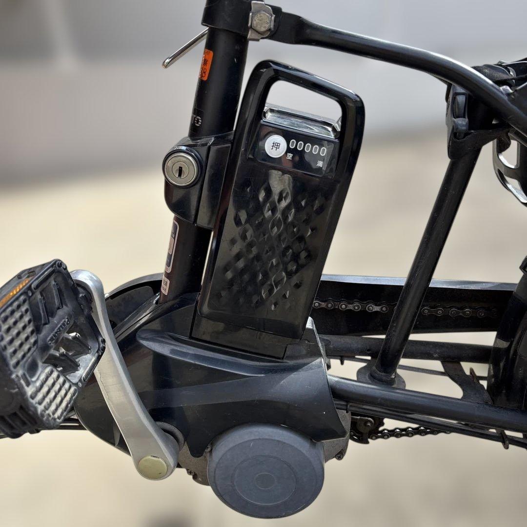 パナソニック 電動自転車 ギュットミニ　前後チャイルドシート付き　12Ah