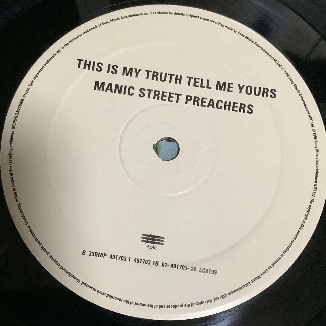 UKオリジナル 98年盤LP Manic Street Preachers