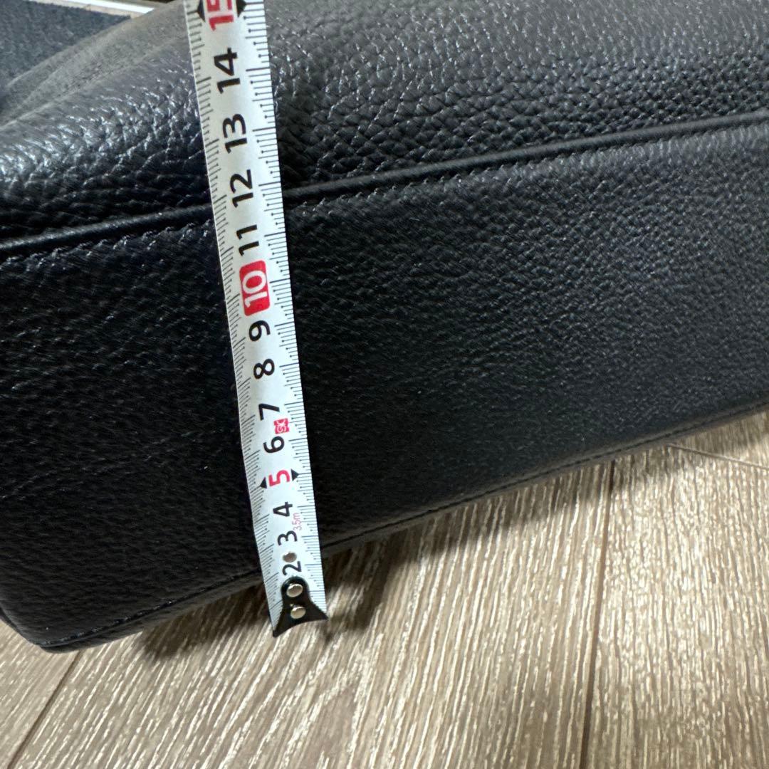 HushTug ハッシュタグ トートバッグ レザー ビジネスバッグ ブラック