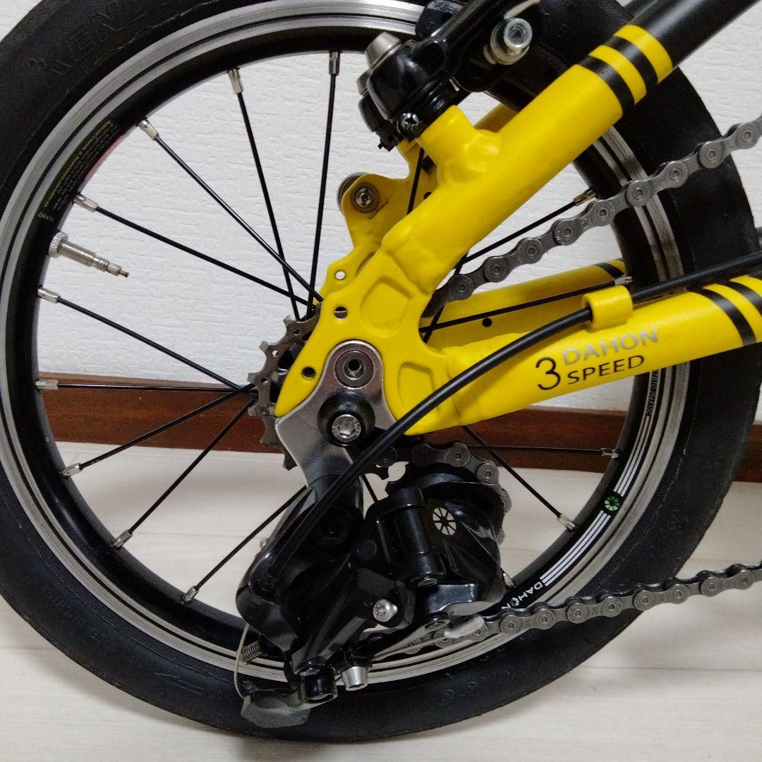 埼玉 手渡し DAHON ダホン K3 折り畳み自転車 輪行袋付き