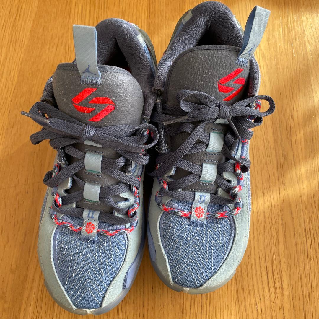 美品！Jordan バスケットボールシューズ 水色