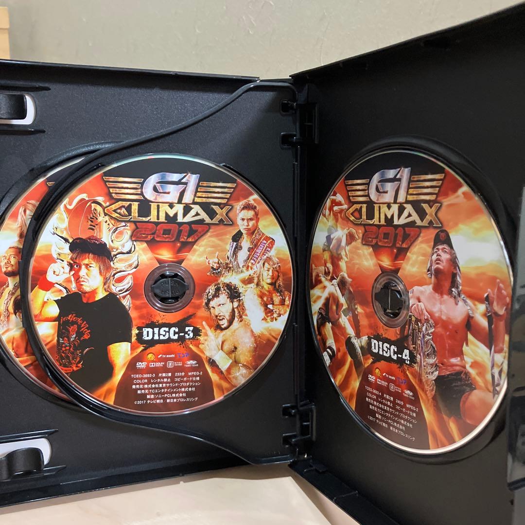 G1 CLIMAX 2017〈4枚組〉　プロレス　DVD