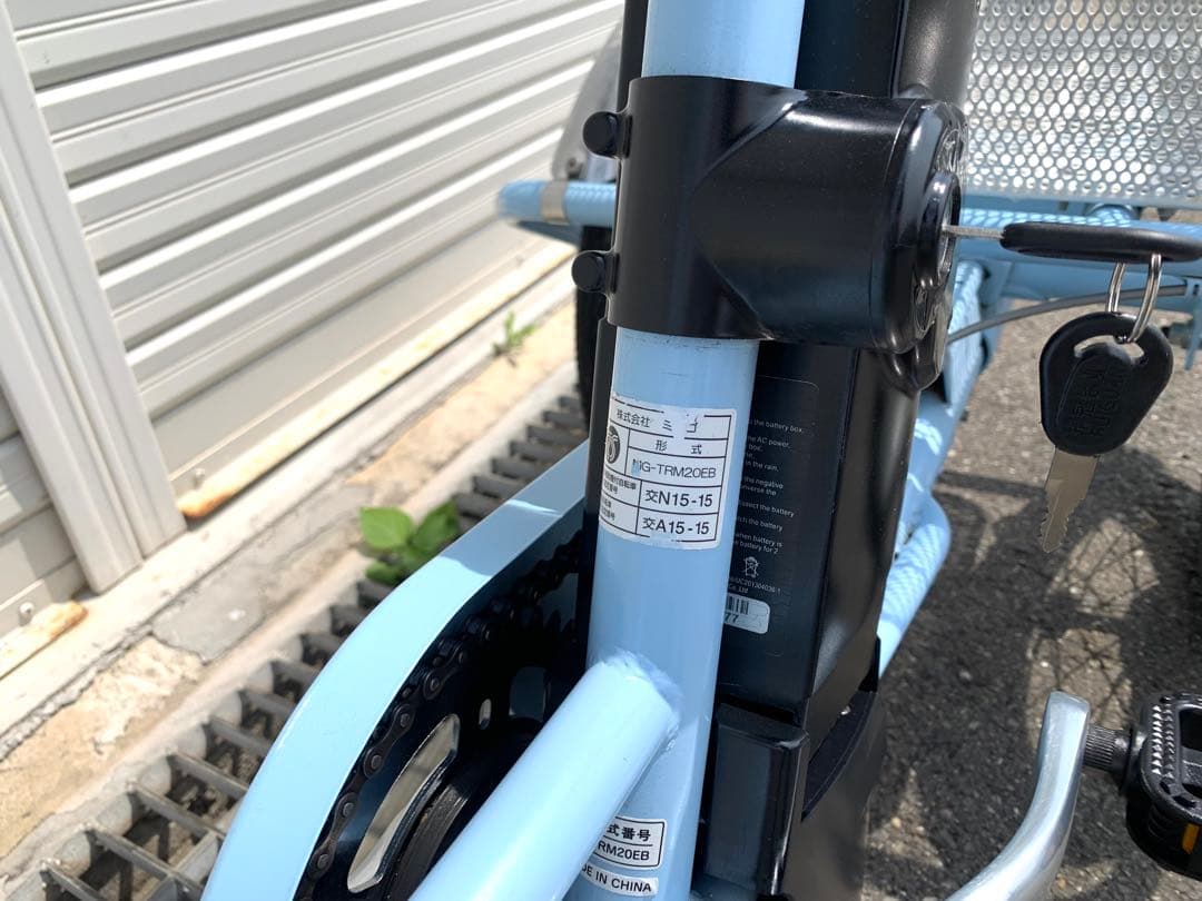 送料無料 AshirakuCharlie電動アシスト三輪自転車 動作確認済