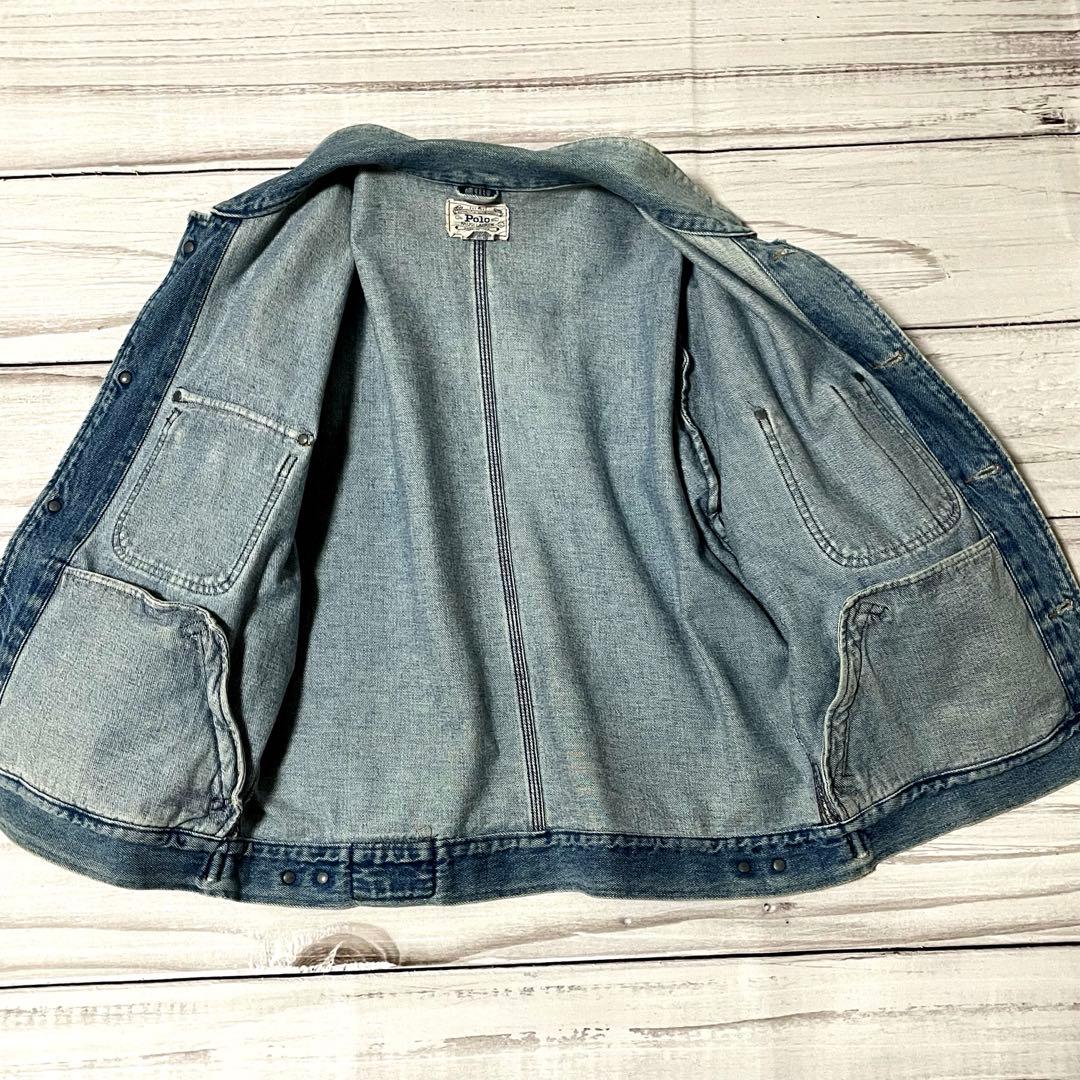 80sUSA製Polo Ralph Laurenデニムジャケット 短丈rrl