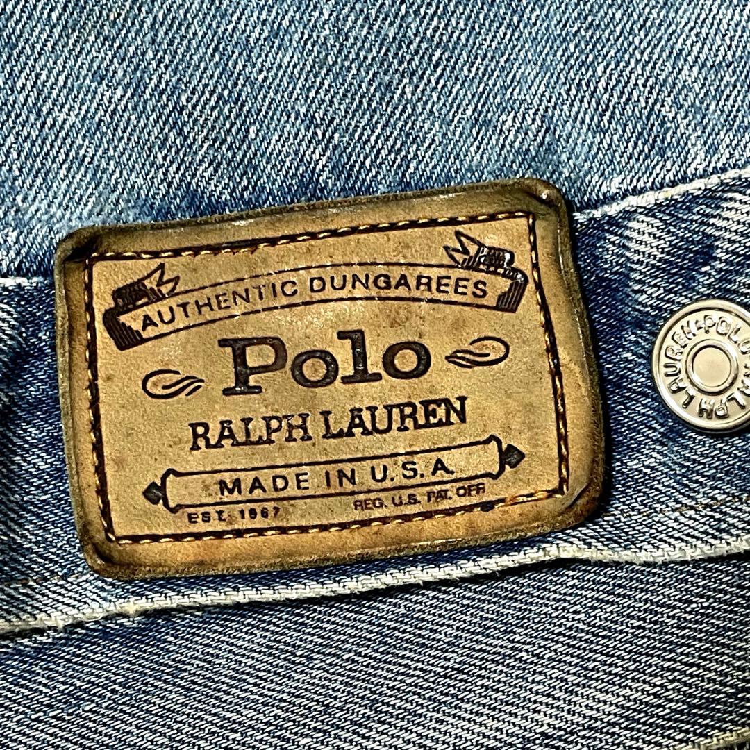 80sUSA製Polo Ralph Laurenデニムジャケット 短丈rrl
