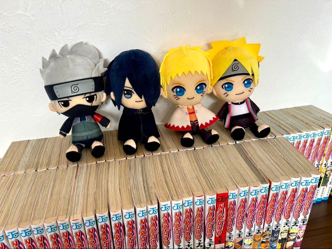 緊急値下げ！！NARUTO 全巻セットと、ぬいセット！