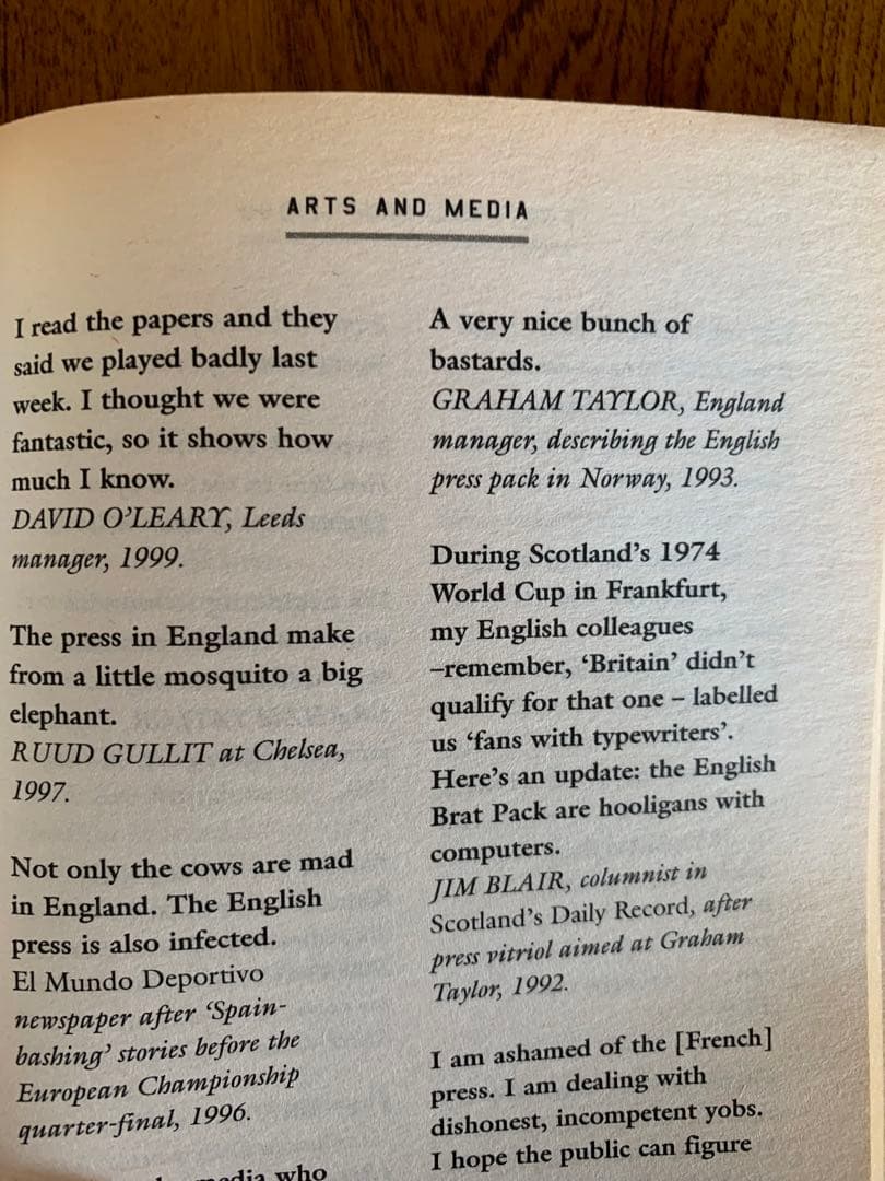 迷著！フットボール迷言集TheBook of FootballQuotation
