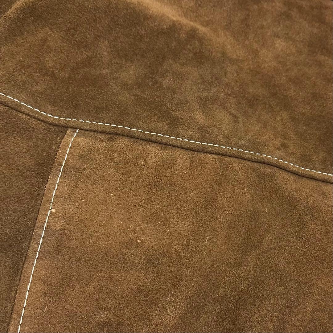 希少 70s JCPenney 内ボア トラッカー スウェードジャケット