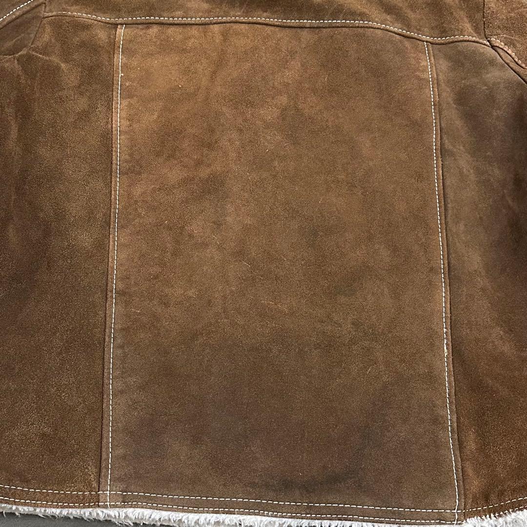 希少 70s JCPenney 内ボア トラッカー スウェードジャケット