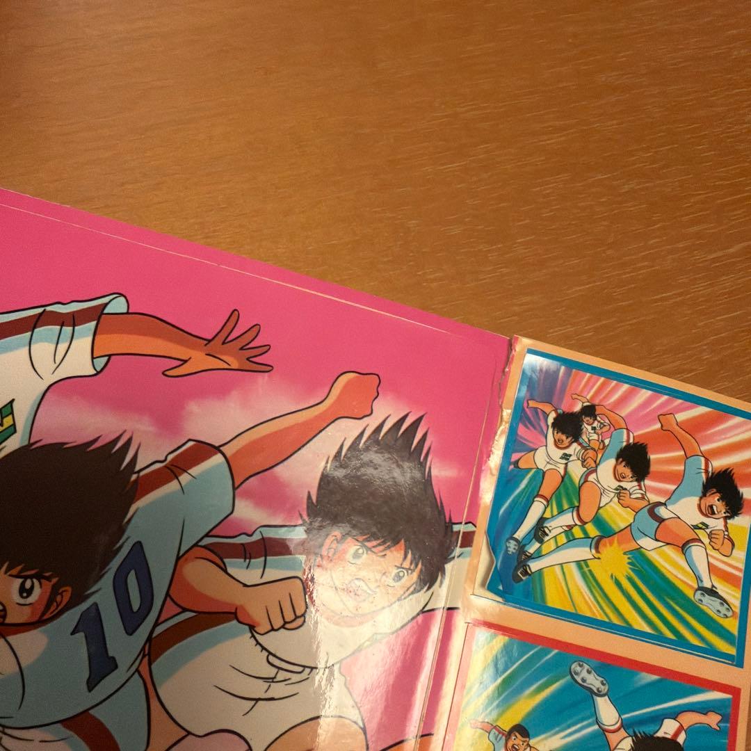 キャプテン翼　レトロシール　約４０年前